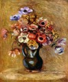 anemones flower Pierre Auguste Renoir